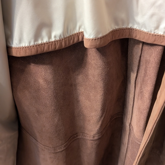 NWOT's Zegna Sport men's suede XXL light weight, gorgeous  suede and stitching - Picture 7 of 13